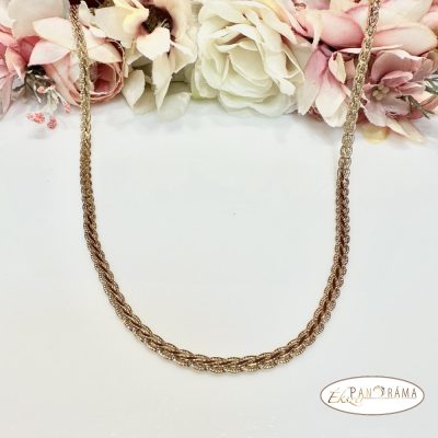 18k Gold Filled, antiallergén nyaklánc - Florina 55