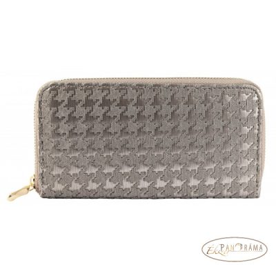 Női pénztárca - ezüst szürke