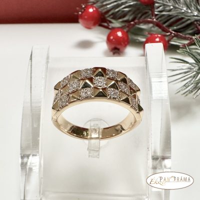 18 K Gold Filled gyűrű - Angelika