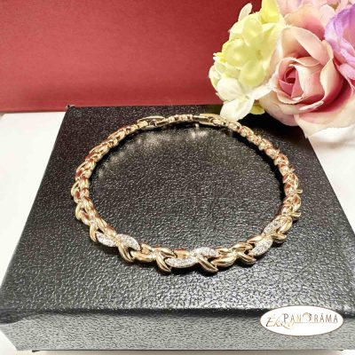 18K Gold Filled karkötő - Milena