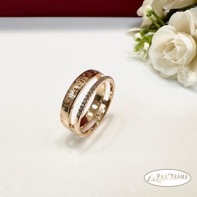 18K Gold Filled női gyűrű - Nina