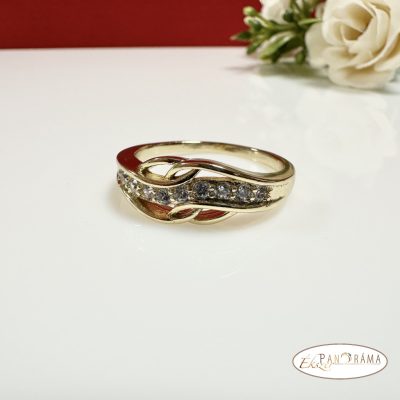 14K Gold Filled női gyűrű - Erátó