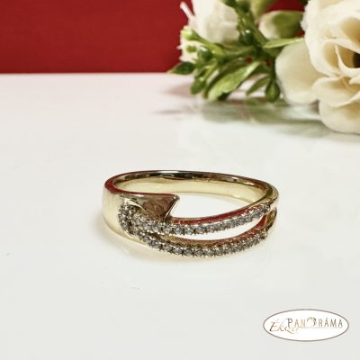 14K Gold Filled női gyűrű - Klarisz