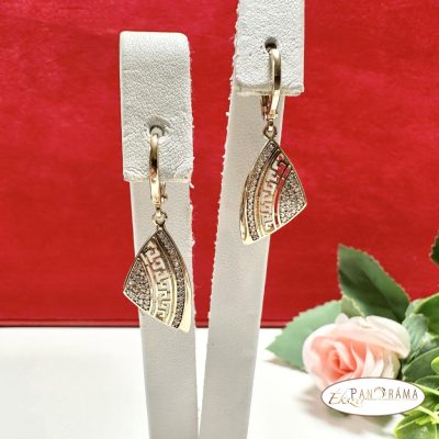 18K Gold Filled lógós fülbevaló- Aphrodite