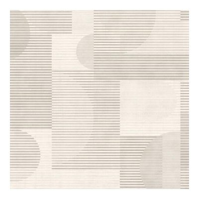 Allure -Krém színű kör és négyzetes geometriás tapéta AL26280