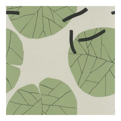 Interior - Bézs alapon bézs óriás leveles tapéta 73216