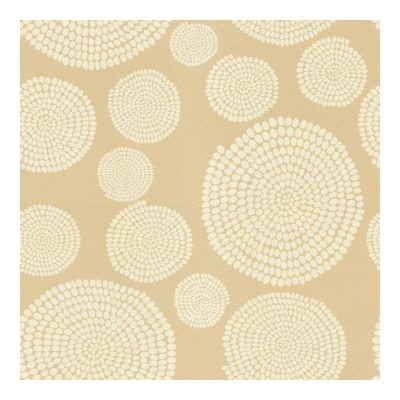 Interior - Bézs alapon kör mintás tapéta 73232