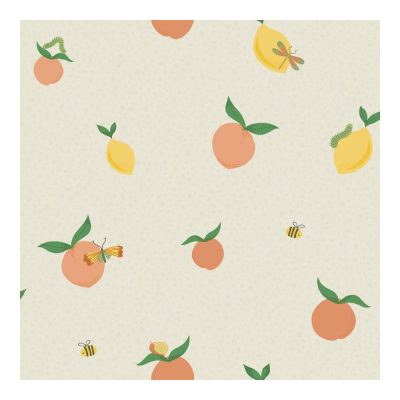 Dream - Bézs gyümölcsös tapéta 13270