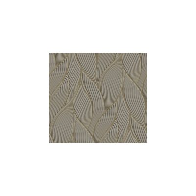 Trussardi 7 - Bézs levél mintás dombornyomott tapéta Z18901