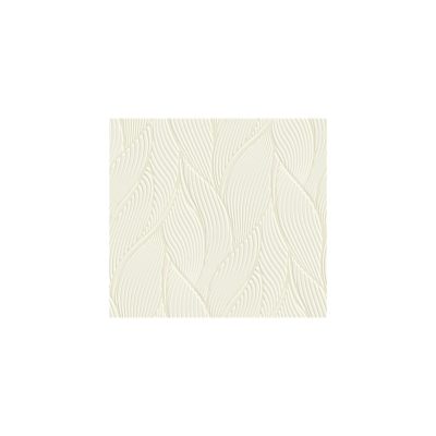 Trussardi 7 - Levél mintás fehér tapéta Z18906