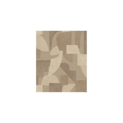 Arboretum - Geometriai mintás barna-bézs tapéta 91710