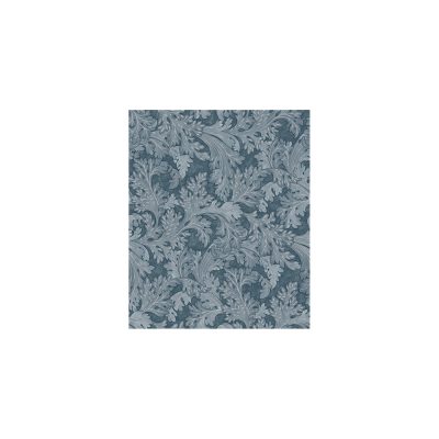 Arboretum - Hullámos kék levél mintás tapéta 91781