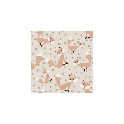 MiniMe - Kis rókás barna tapéta 17119