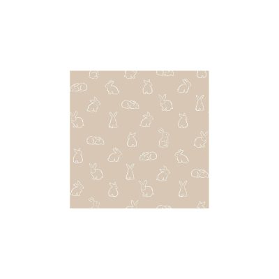 MiniMe - Nyuszis barna tapéta 17147