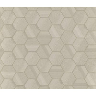 Lamborghini 3 - Bézs hexagon mintás olasz tapéta Z12828