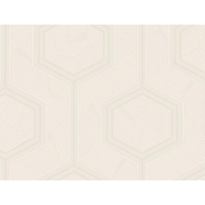 Lamborghini 3 - Fehér geometriai mintás olasz tapéta Z12851