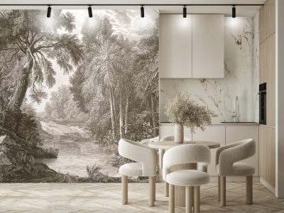 Feature Walls - Rejtett folyó bézs tapéta 2,12x2,8m 