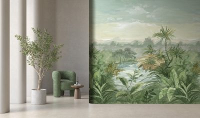 Feature Walls - Amazonas zöld tapéta 2,12x2,8m 