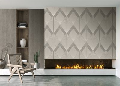 Feature Walls - Art Deco szürke tapéta 1,06x2,8m 