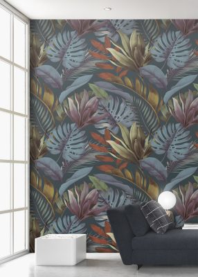 Feature Walls - Egzotikus leveles tapéta 2,12x2,8m 