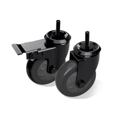 Fékezhető görgő szett moduláris asztalhoz (2 csomag az egg keret alá, 1 csomag a bővítő keret alá)