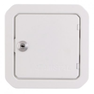 SZIGETELT KÉMÉNYAJTÓ FEHÉR 140x140