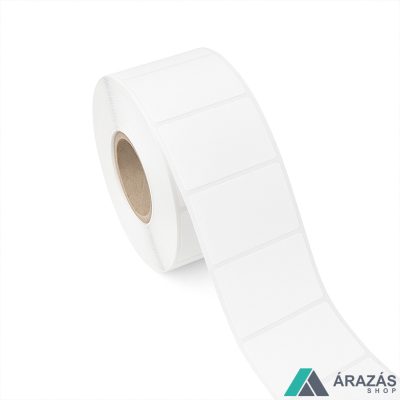 50x25mm TT papír címke (2.500 db/40) REM. visszaszedhető