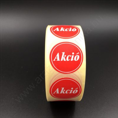30mm körcímke - AKCIÓ (1.000db/40))