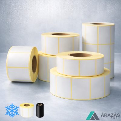 100x60mm TT papír címke (3.000 db/76) - hűtőházi+ RITZ