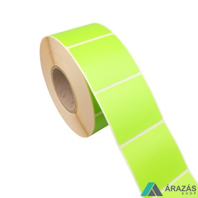 43x38mm THERMO címke (1.000 db/40) - ZÖLD