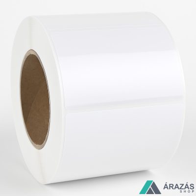 100x60mm PP Gloss WHITE címke (1000db/40)