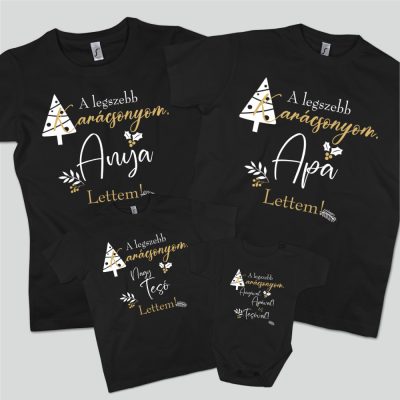 A legszebb karácsonyom... 4db családi szett