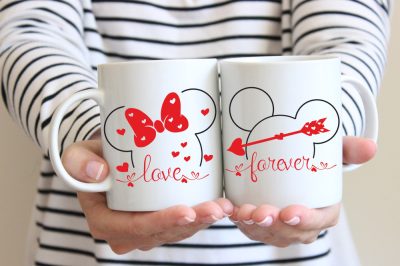 Forever love Mickey - páros bögre