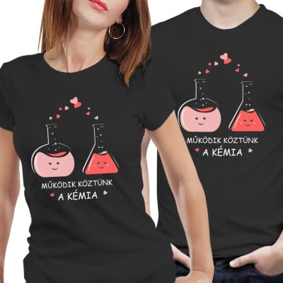 Működik köztünk a kémia - páros póló