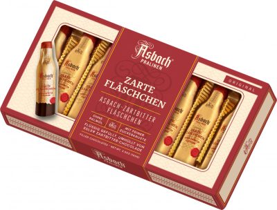 Asbach likőrrel töltött Étcsokoládés Bonbon (8 db) 100g