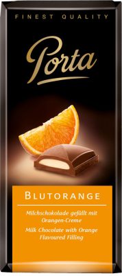 Porta Vérnarancsos Tejcsokoládé tábla 100g