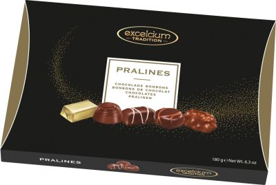 Excelcium Praliné Válogatás - Fekete 180g