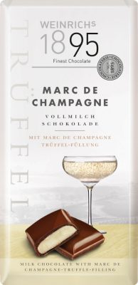 Weinrich's Marc de Champagne trüffelkrémes tábla 100g