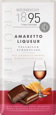 Weinrich's Mézes Amarettós trüffelkrémes tábla 100g