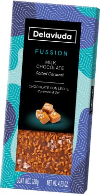 Delaviuda Tejcsokoládé Sós-Karamellel 120g