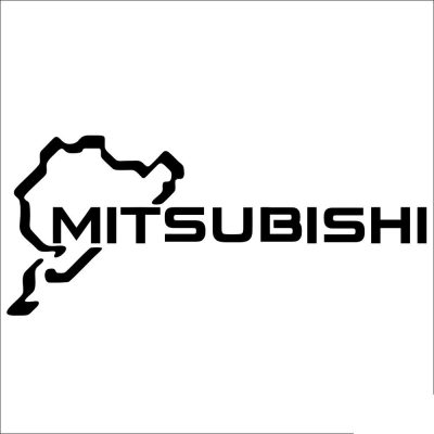 Mitsubishi Nürburgring matrica