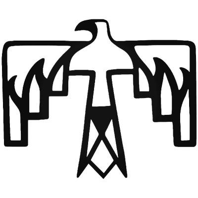 American Thunderbird - Szélvédő matrica