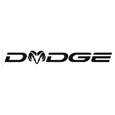 DODGE matrica felirat 1