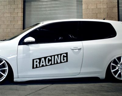 RACING felirat tuning (1db) matrica