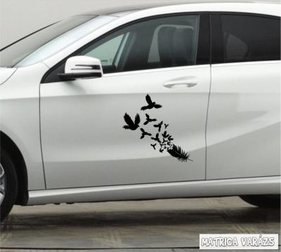 Szálló madarak tuning (1db) matrica