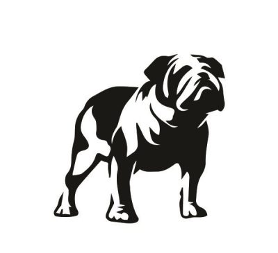 Angol bulldog 11 matrica 