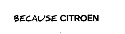 Because Citroen matrica