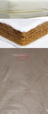 Kókuszmatrac Aloe Vera rétegelt 60x120x6 cm