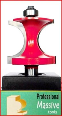 MASSIVE Félkörmaró R=4,8 mm 22x17x8 mm