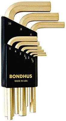 BONDHUS GOLDGUARD Imbuszkulcs készlet 1,5-10 mm 9 részes 